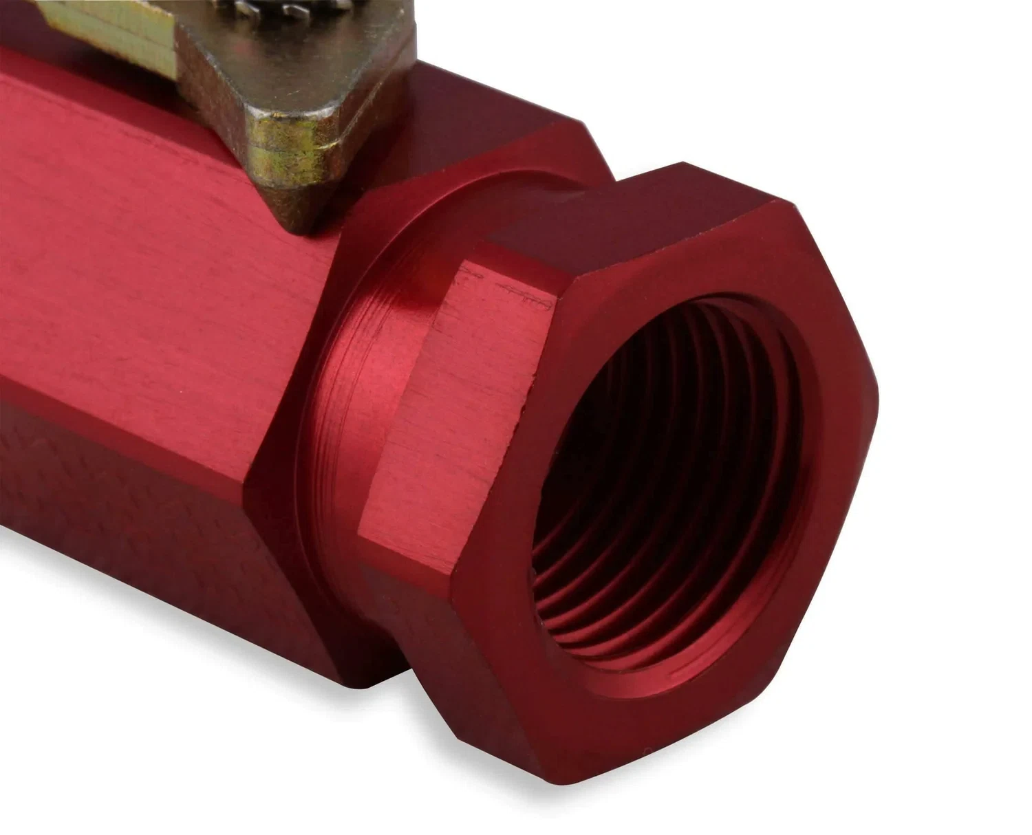 Earls Aluminum Shut-Off Valve - Red - 230500ERL